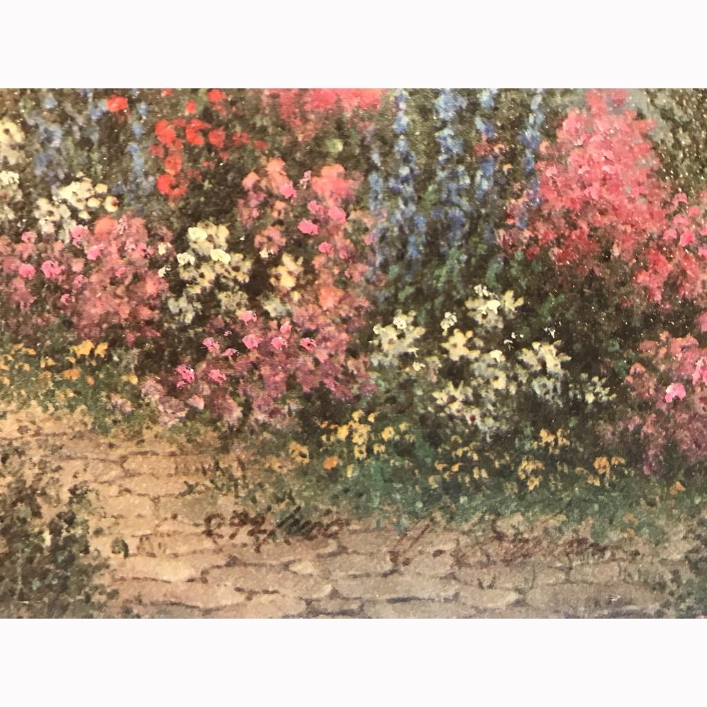 Dennis Patrick Lewan Little Bear Cottage Canvas Lithograph S/N 292/400 Limited