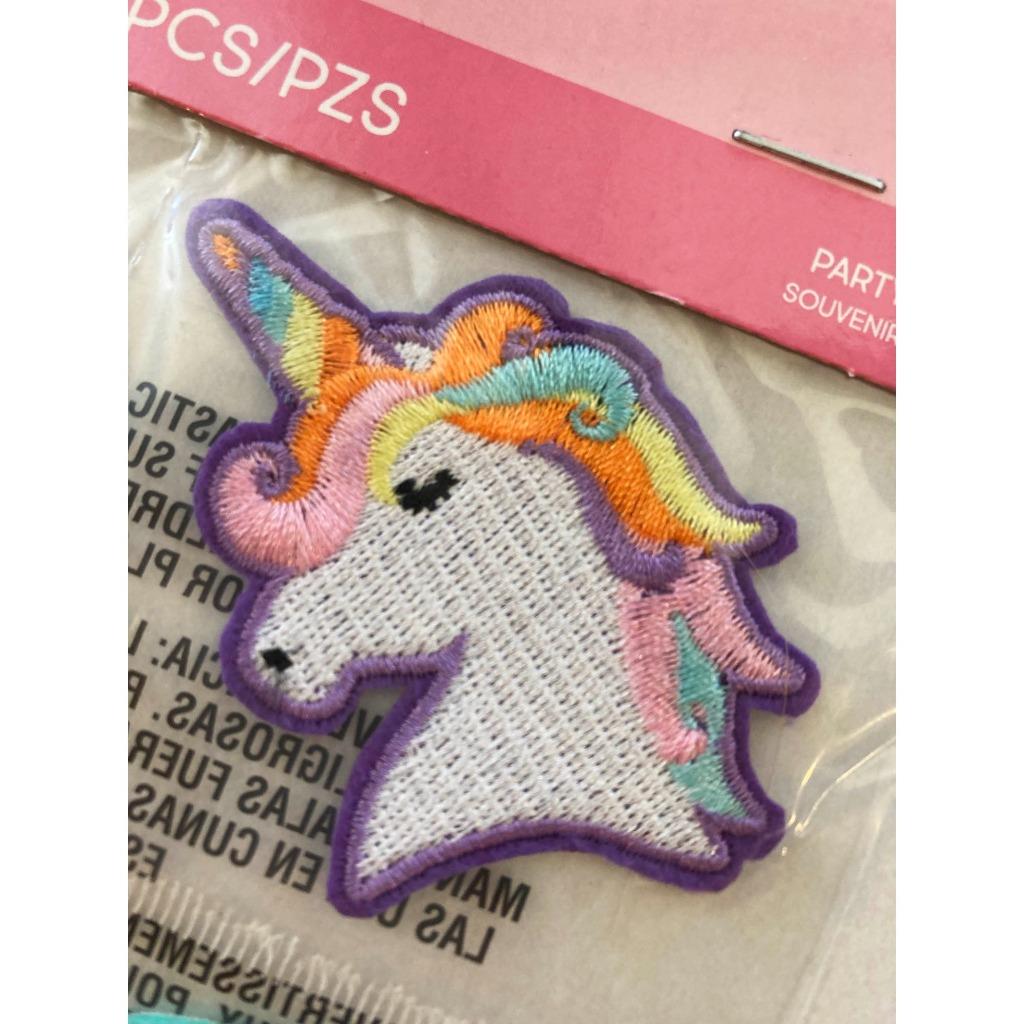 Unicorn Iron On Patches Appliques Birthday Party Favors 4 Styles Embroidered New