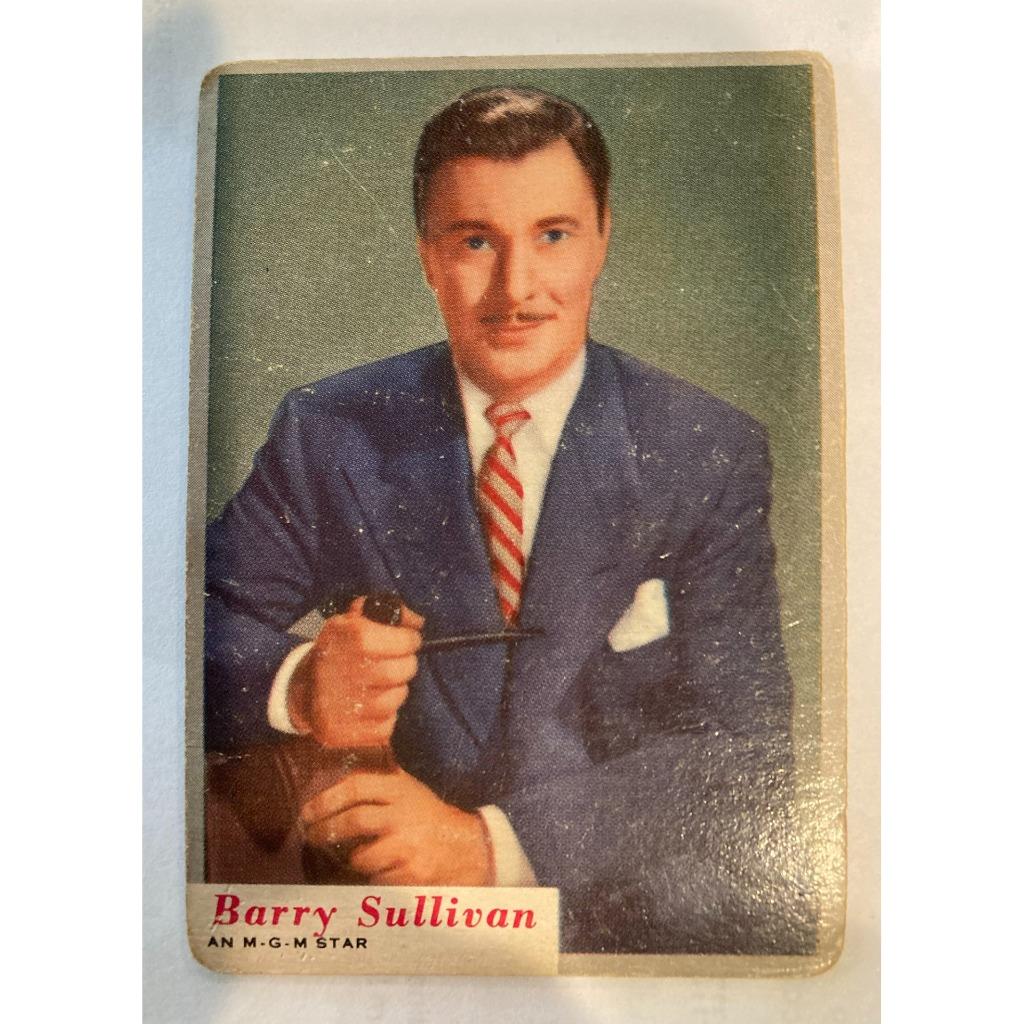 Vintage Movie Star Trading Cards Barry Sullivan Ester Williams Carleton Carpente