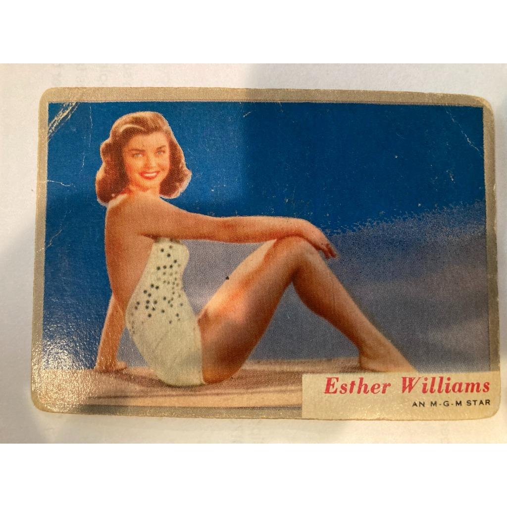 Vintage Movie Star Trading Cards Barry Sullivan Ester Williams Carleton Carpente