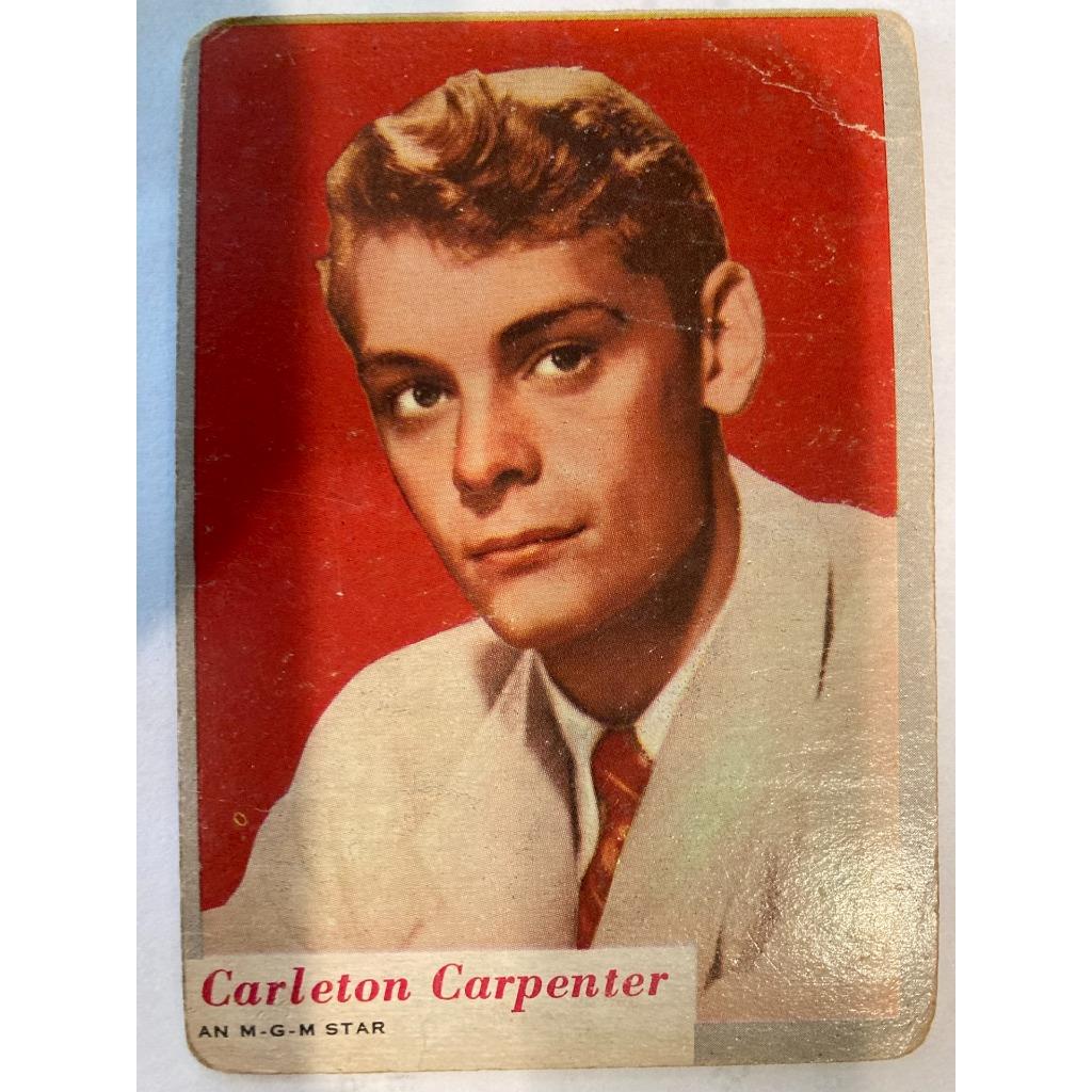 Vintage Movie Star Trading Cards Barry Sullivan Ester Williams Carleton Carpente
