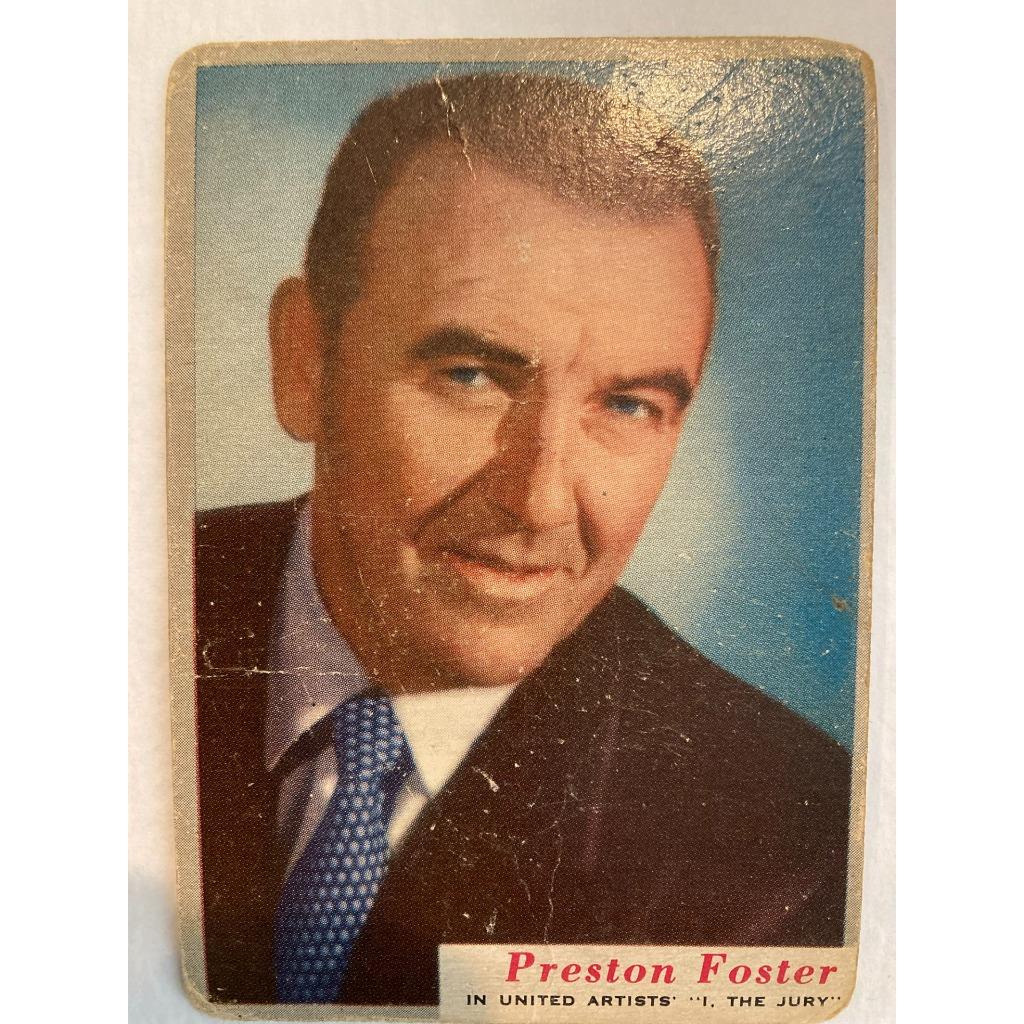 Vintage Movie Star Trading Cards Montalban Leslie Vic Damone Spencer Tracy 4