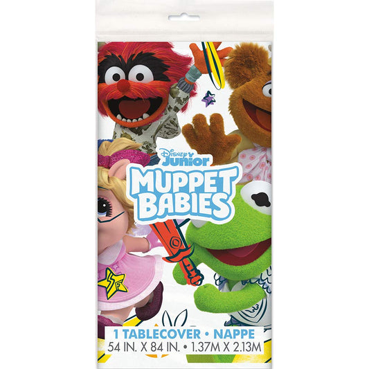 Disney Muppet Babies Sesame Street Plastic Table Cover 1 Per Package New