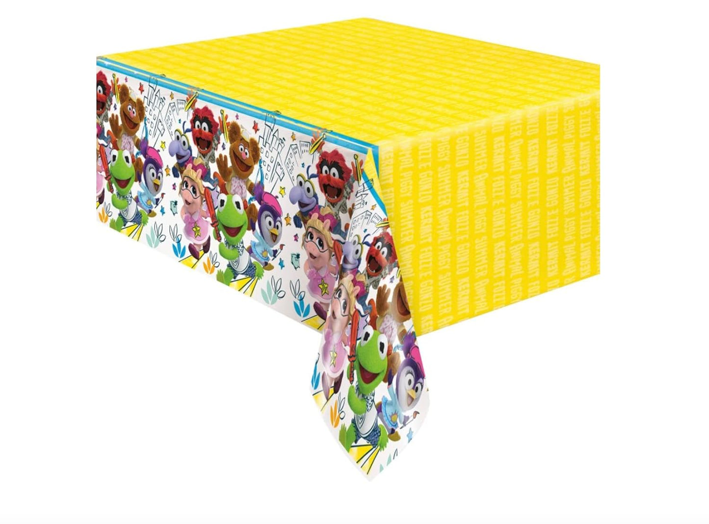 Disney Muppet Babies Sesame Street Plastic Table Cover 1 Per Package New