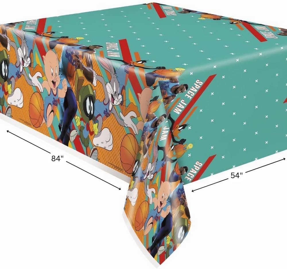Space Jam A New Legacy Table Cover Looney Tunes Birthday Party Supplies 1 Ct