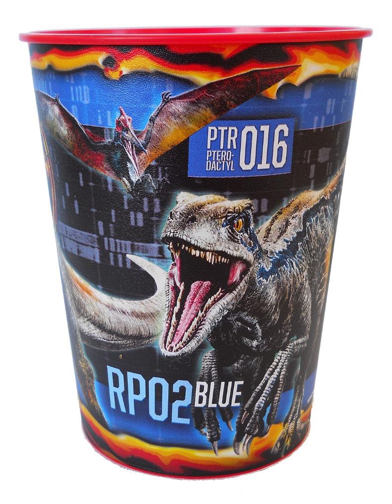 Jurassic World Stadium Keepsake Favor Cup with American Flag 16 oz 1 Count New