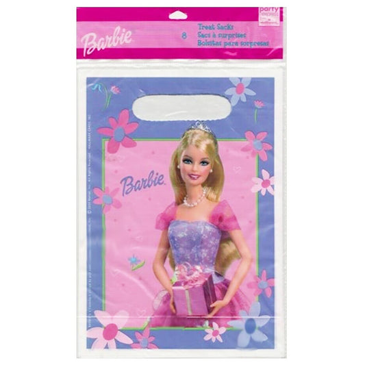Barbie Big Day Treat Loot Bags Birthday Party Favor Supplies - 8 Count