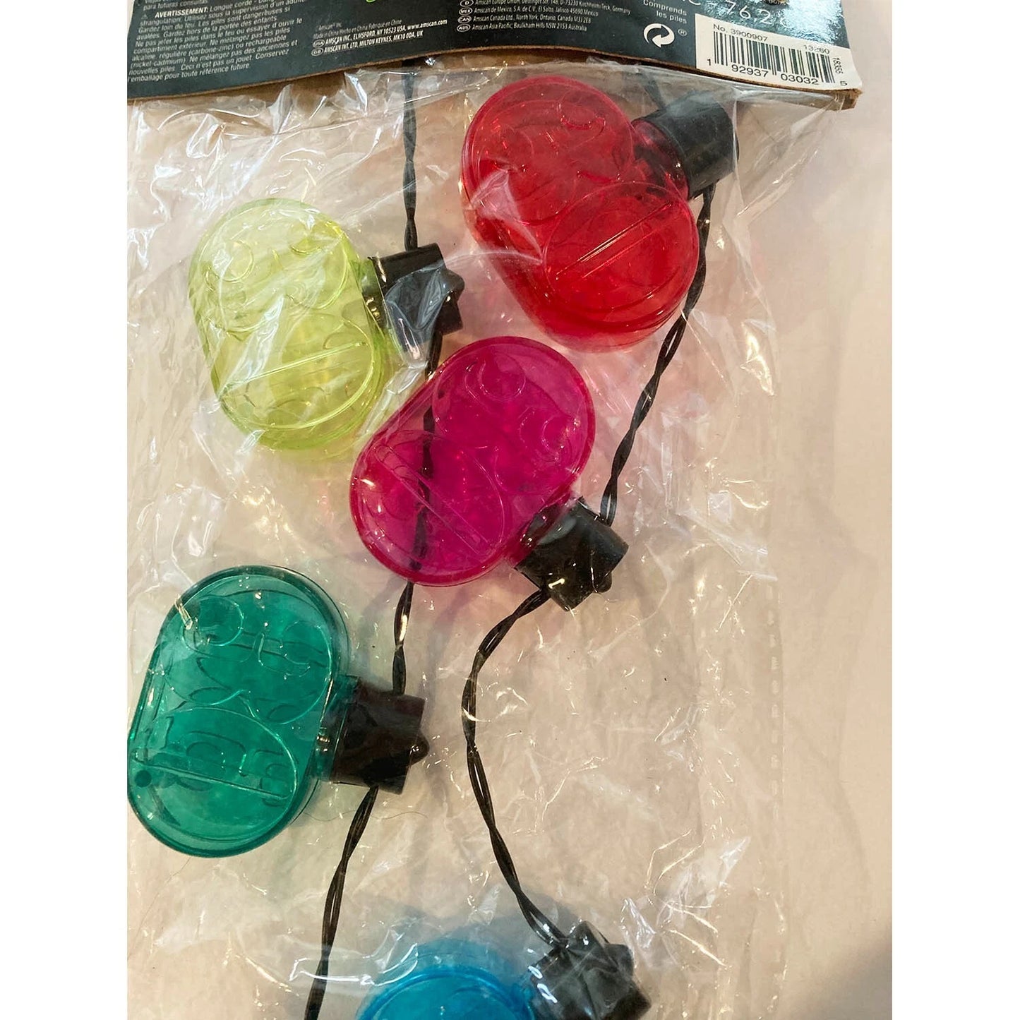 LED Light Up Necklace 30th Multicolor Birthday Party Favor Supplies 30 Inch New