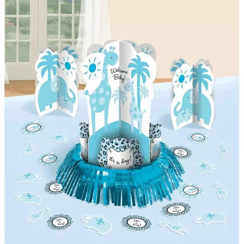Sweet Safari Welcome Baby Centerpiece Table Top Decoration Shower Decor 3 Pc New