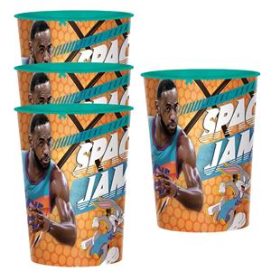 Space Jam A New Legacy Stadium Cups Keepsake Birthday Party Supplies 4 Count