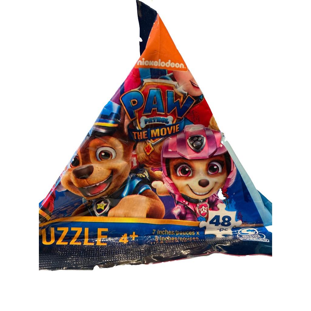 Paw Patrol The Movie 48 Pc Puzzle Birthday Party Favors 7" x 4" New
