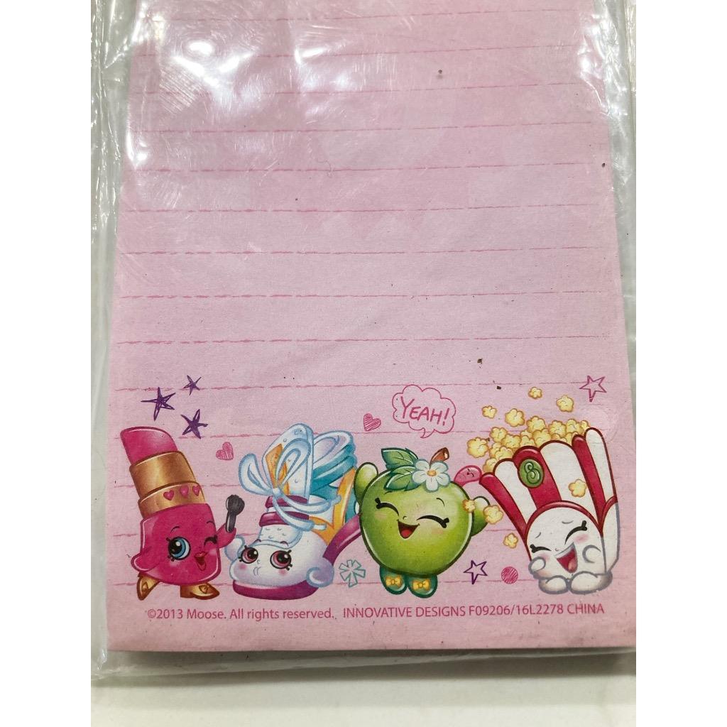 Shopkins Magnetic Note List Pad  Birthday Party Favors Toys 1 Per Package New