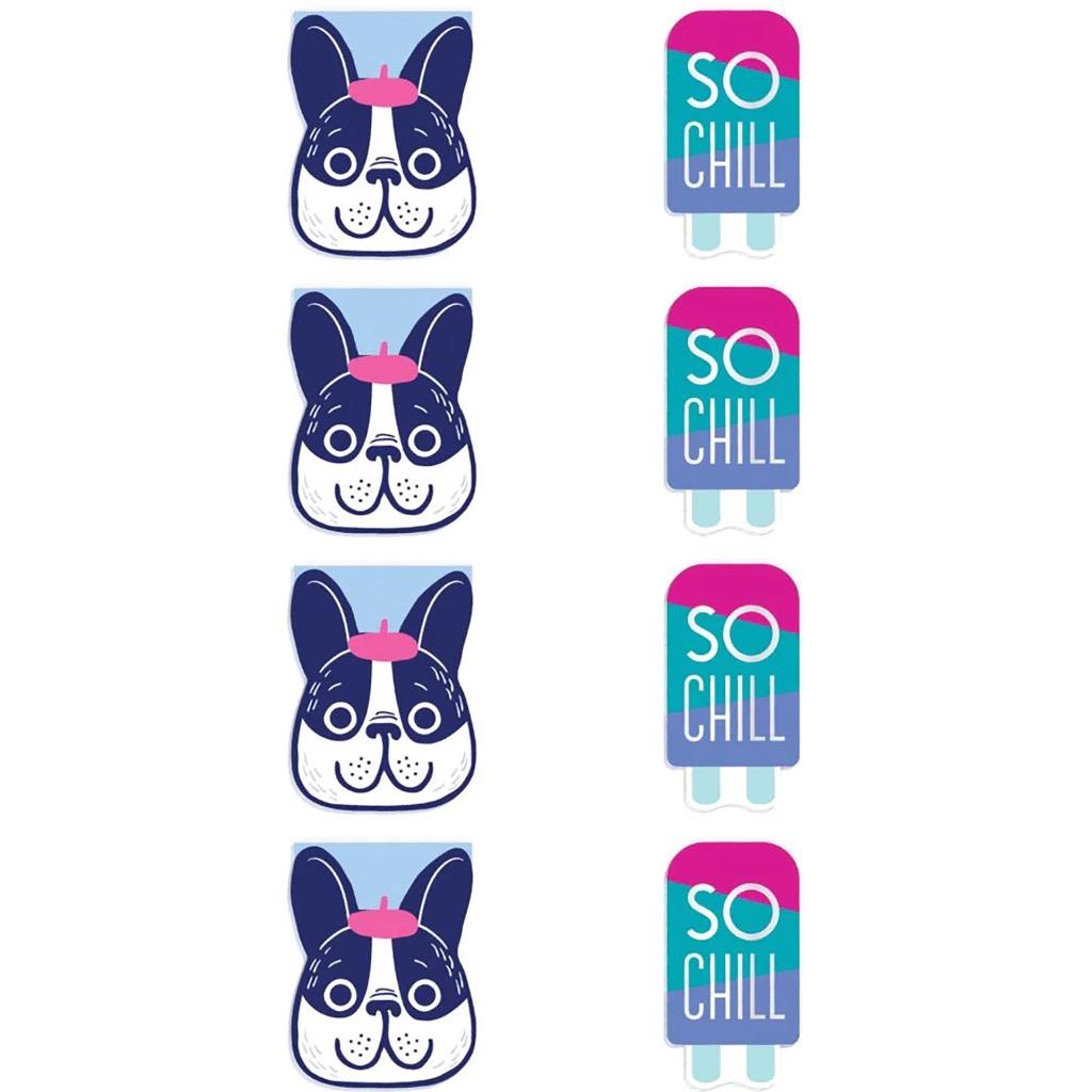So Chill Ice Cream Dog Note Pads Birthday Party Favors Toys 1 Per Package New