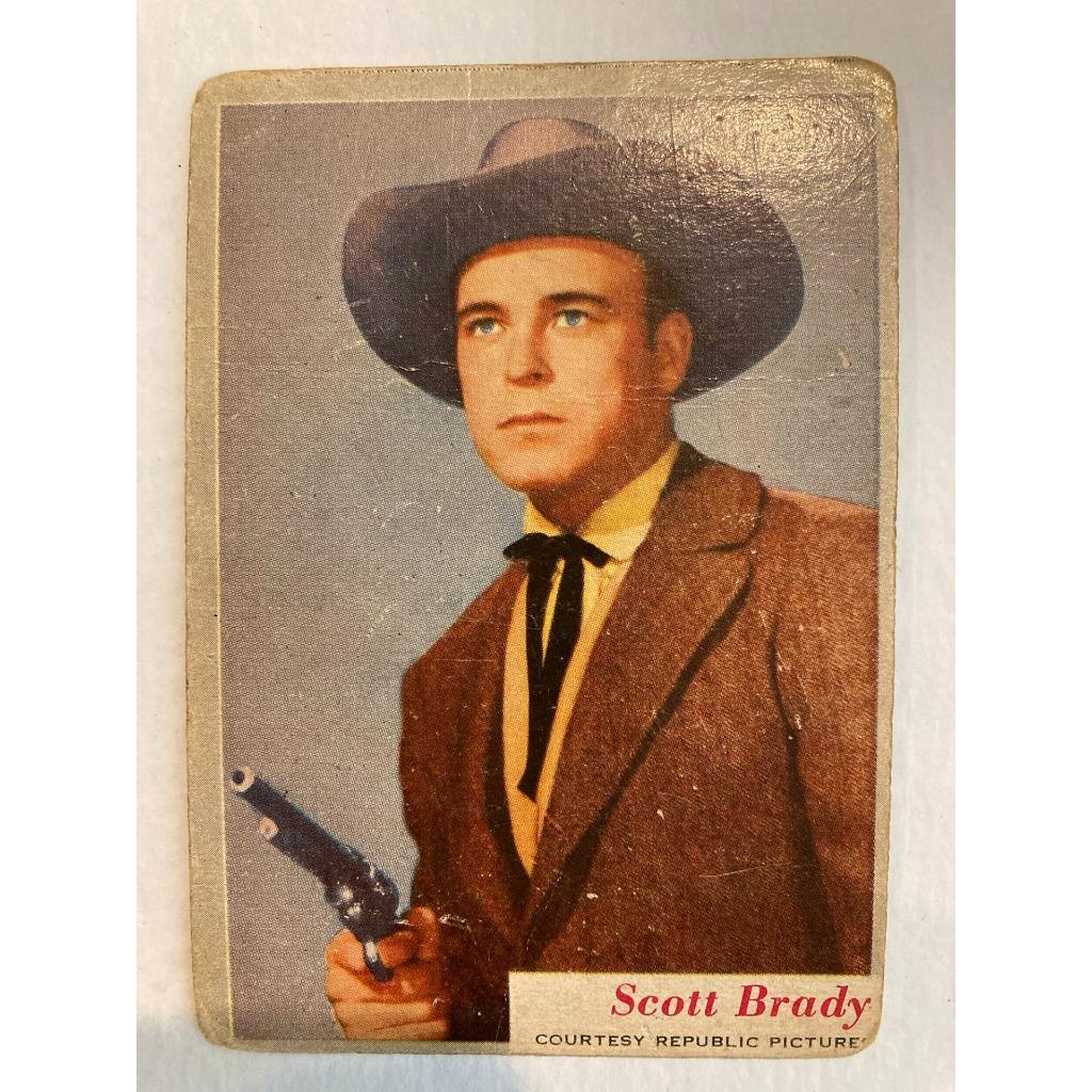 Vintage Movie Star Trading Cards Morris Pickens Brady Buddy Baer Set of 4