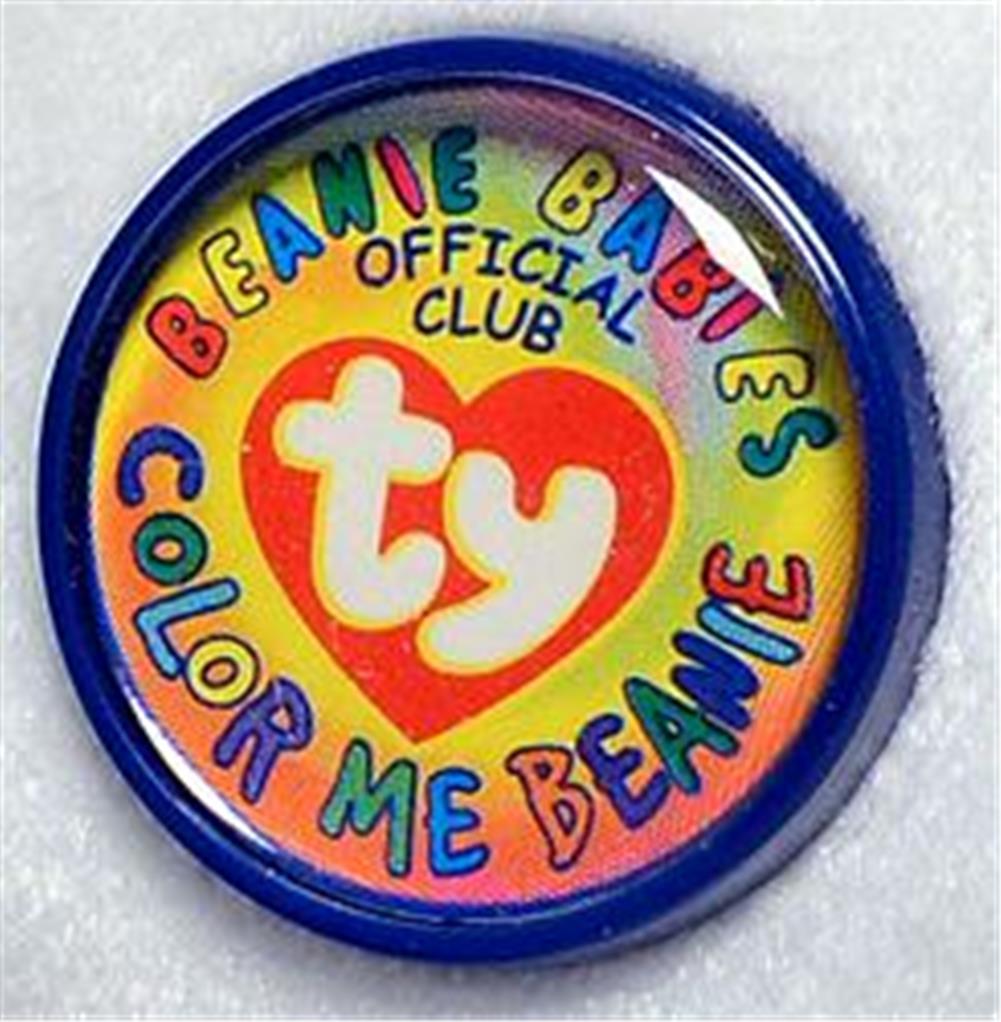 Color Me Beanie BBOC Kit Bear Ty Beanie Baby MWMT Collectible Retired