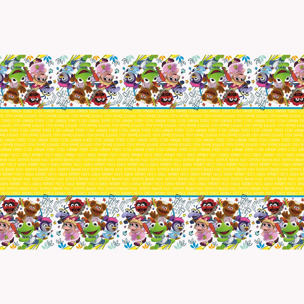 Disney Muppet Babies Sesame Street Plastic Table Cover 1 Per Package New