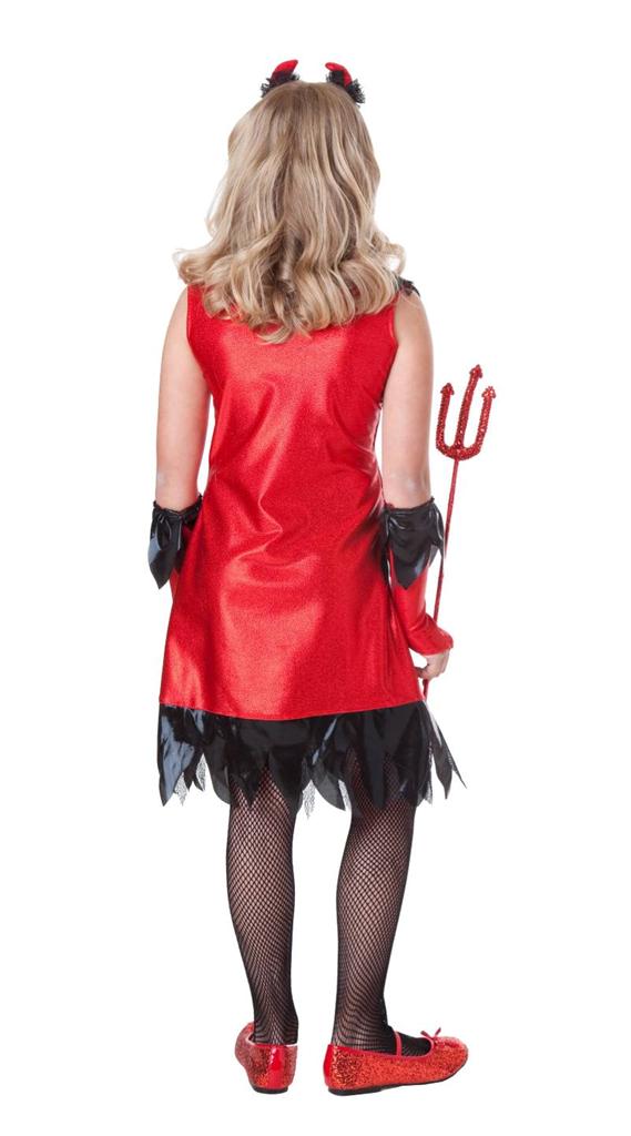 Little Devil Girl Halloween Costume by Princess Paradise Girls Size 10 New