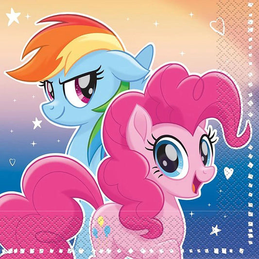My Little Pony the Movie Lunch Napkins Birthday Party Supplies 16 Per Package