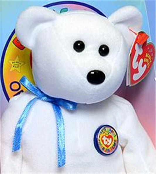 Color Me Beanie BBOC Kit Bear Ty Beanie Baby MWMT Collectible Retired