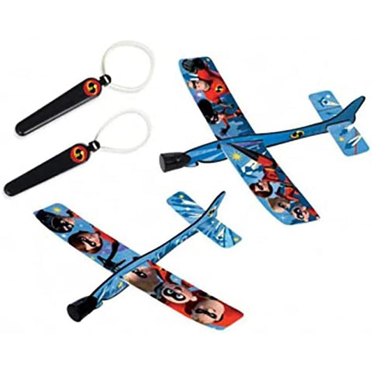 Incredibles Gliders Birthday Party Favors Accessories Toys 2 Planes Per Package